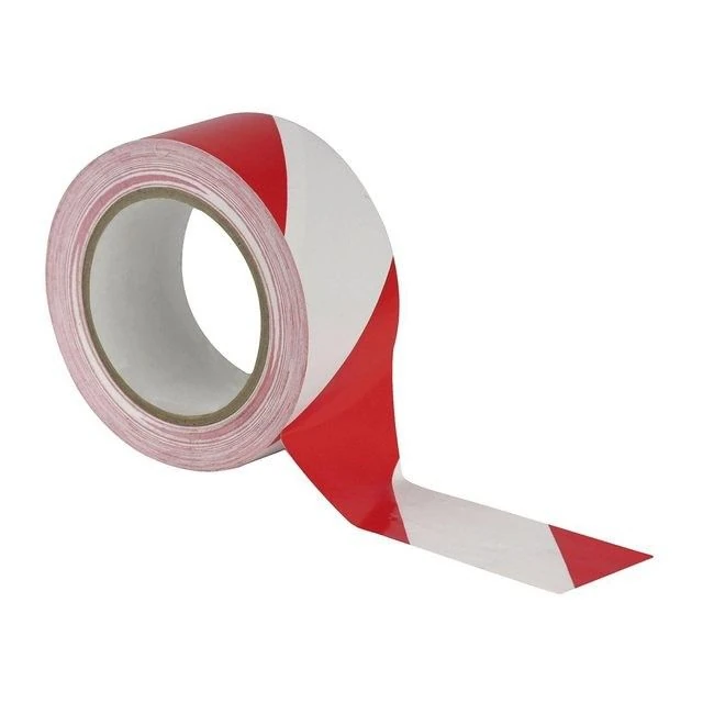 Barrier Tape 75mm x 500m x 50mic (Red & White)