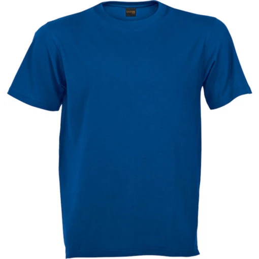 Megabreeze Royal Blue Crew neck T-shirt 100% cotton 160g size M