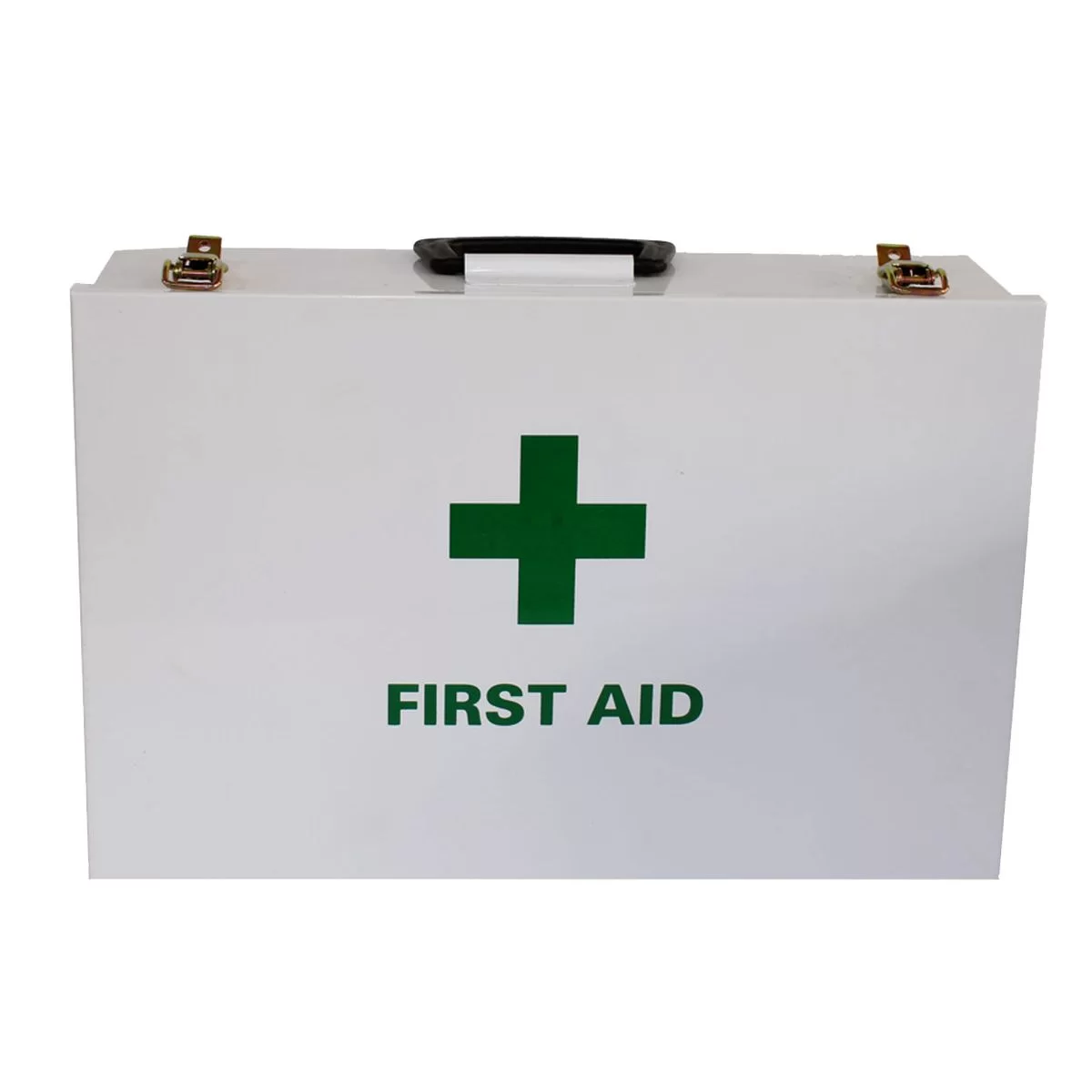 Empty Metal Box for First Aid
